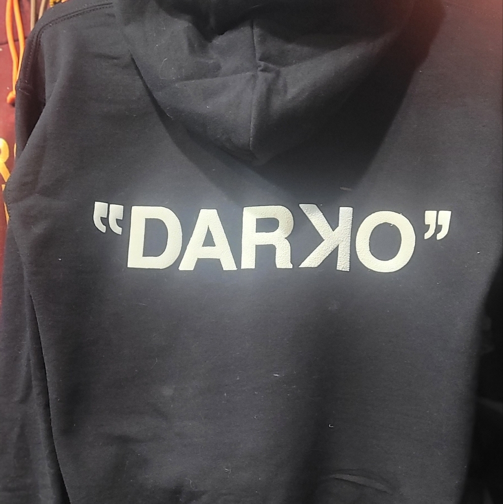 Produkt 80 x Donnie darko frank hoodie..  made to order..